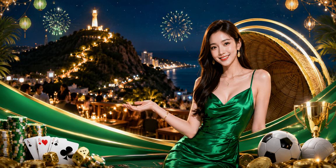 Người chơi bài tại Vũng Tàu đội nón lá thưởng thức trò chơi theo phong cách Việt Nam truyền thống